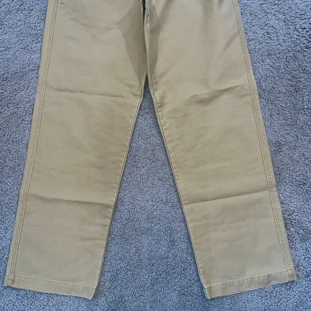 IZOD Red Label Luxury Sport Edition Tan Men's Pants - W33 L32 - Excellent Cond
